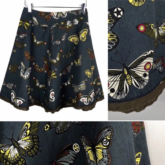 Miss Sixty Dresses & Skirts - Miss Sixty Butterfly Skirt Size XS